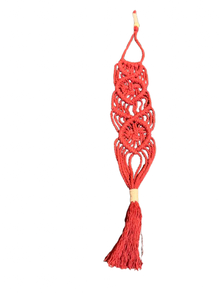marque-page en macramé