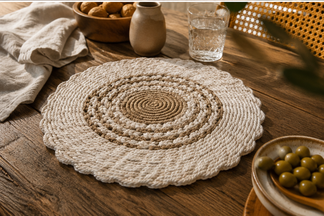 Set de table Olivia — Jute naturel