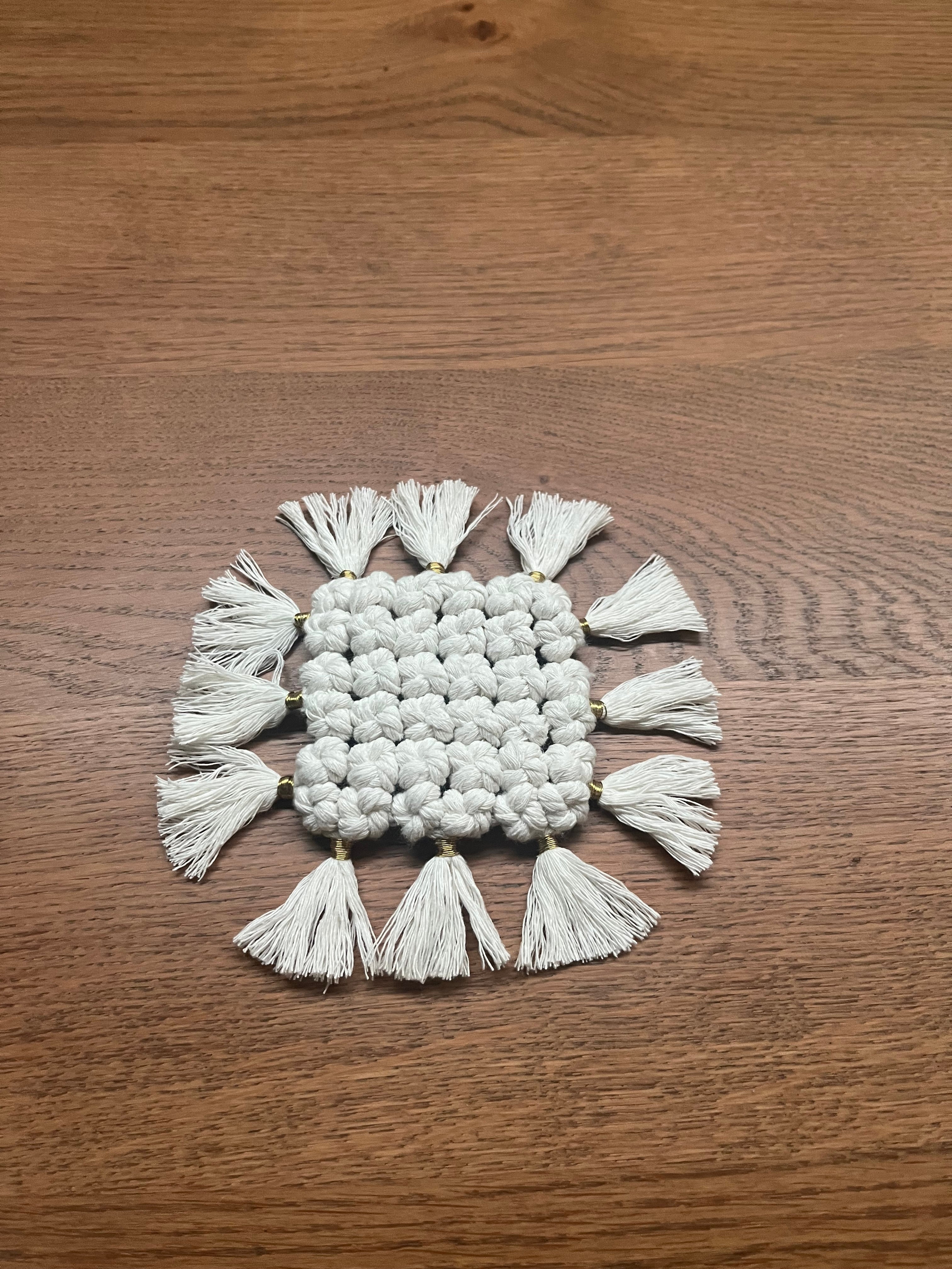 Pack art de la table en macramé/ collection Morgane
